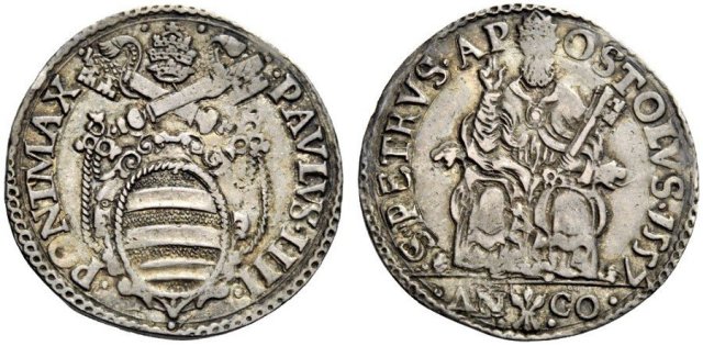 Testone (1557 - con volute) 1557 (Ancona)