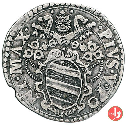 Testone - III t. 1566-1572 (Ancona)