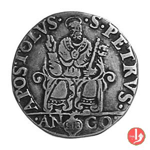 Testone - III t. 1566-1572 (Ancona)