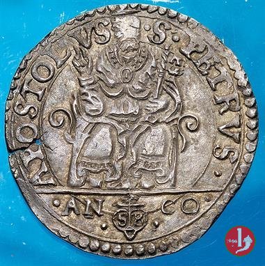 Testone - II t. 1566-1572 (Ancona)