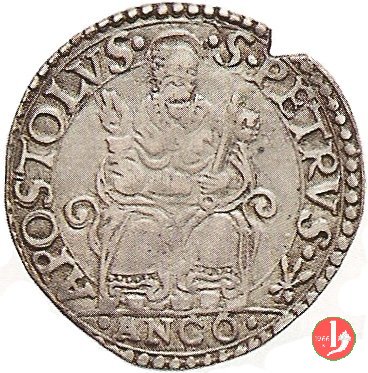 Testone - I t. 1566-1572 (Ancona)