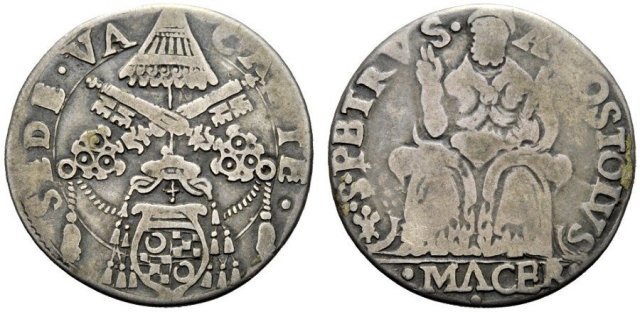 Testone 1565-1566 (Macerata)