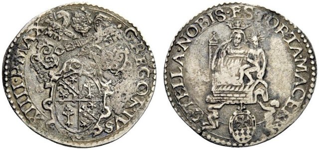 Testone 1590-1591 (Macerata)