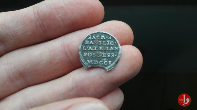 Mezzo grosso del Possesso 1701 (Roma)