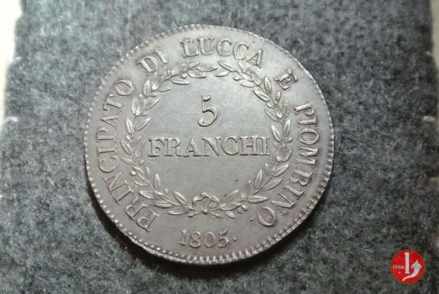 5 franchi 1805 (Firenze)