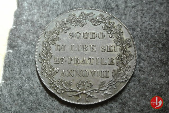 Scudo da 6 lire 1800 (Milano)