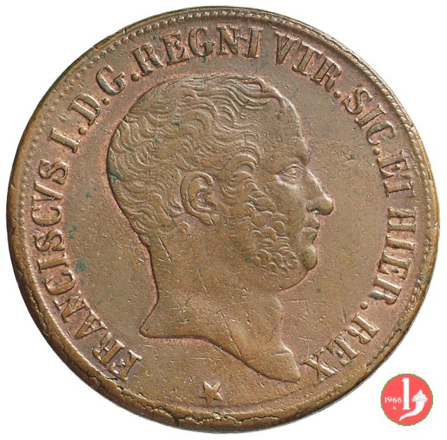 10 Tornesi 1825 (Napoli)