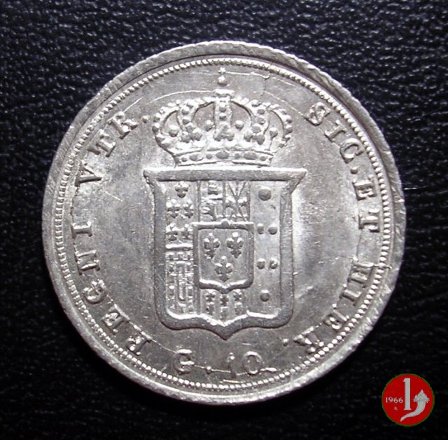Carlino da 10 Grana 1837 (Napoli)