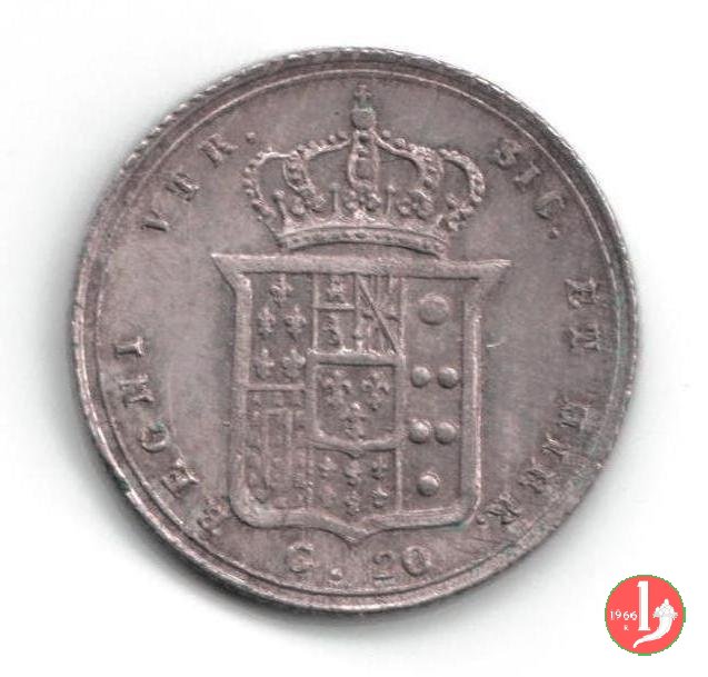 Tarí da 20 Grana 1855 (Napoli)