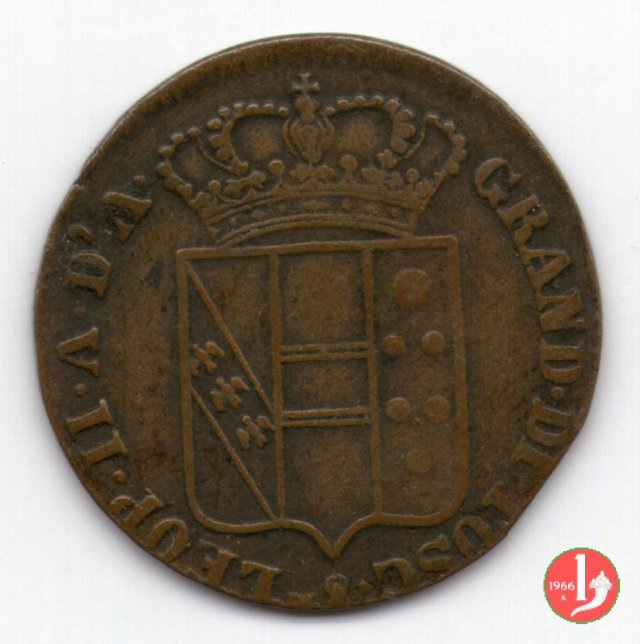 3 quattrini 1853 (Firenze)