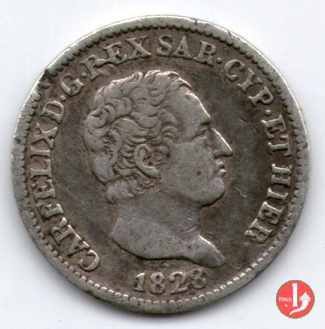 50 centesimi 1828 (Torino)