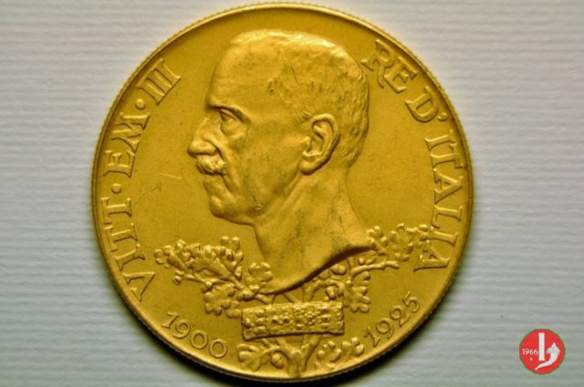 100 lire Vetta d'Italia 1925 (Roma)