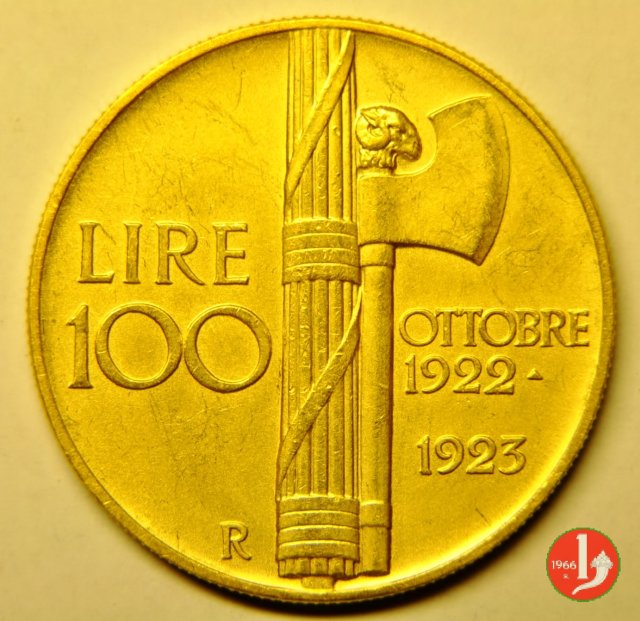 100 lire fascio 1923 (Roma)