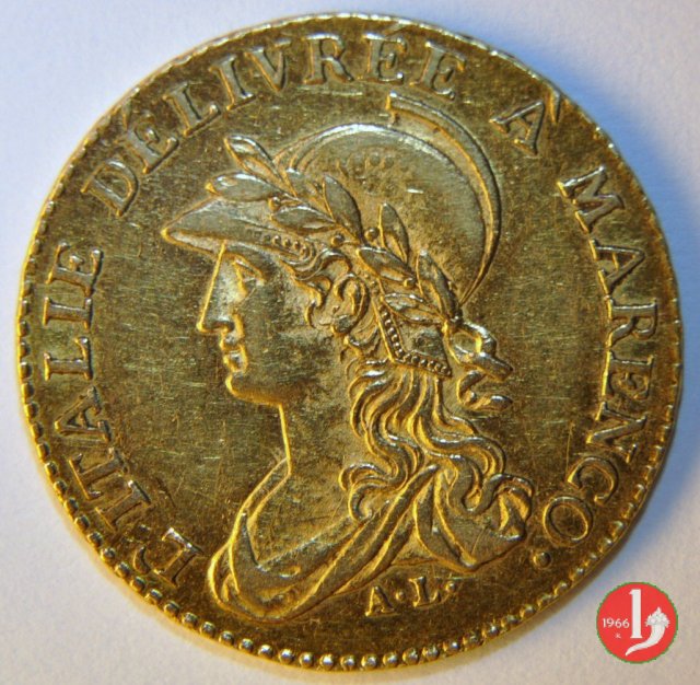 20 Franchi o Marengo 1800-1801 (Torino:Parigi)