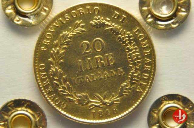 20 lire italiane 1848 (Milano)