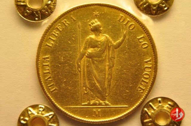 40 lire italiane 1848 (Milano)