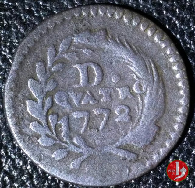 4 denari 1772 (Genova)