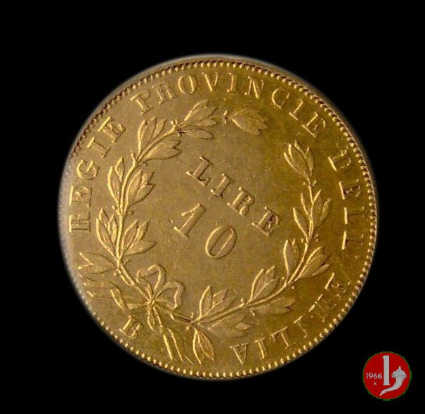 10 lire per Bologna 1860 (Bologna)