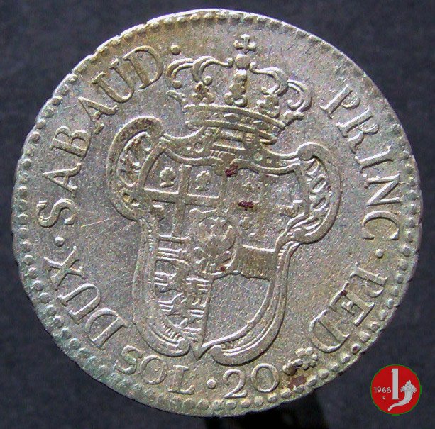 20 soldi 1795 (Torino)