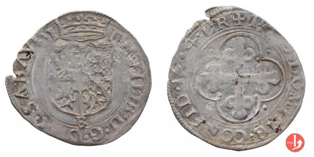 Soldo II tipo 1564 (Bourg)