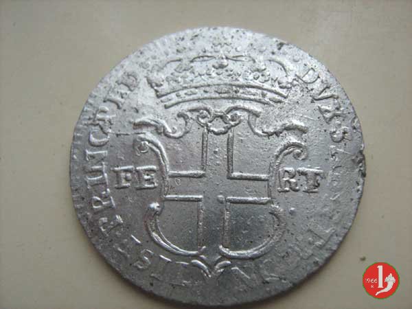 5 Soldi III tipo 1743 (Torino)