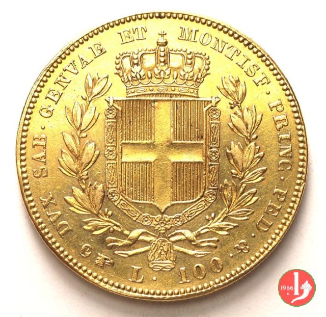 100 lire 1842 (Torino)