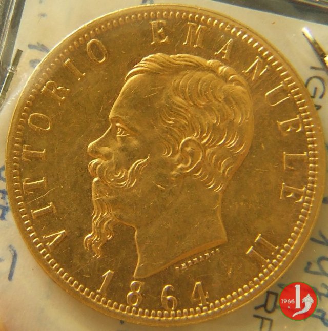 100 lire 1864 (Torino)