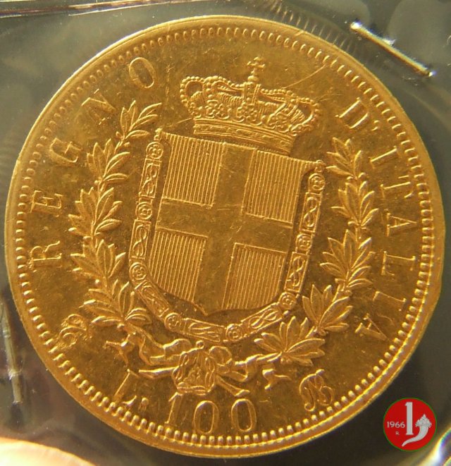 100 lire 1864 (Torino)