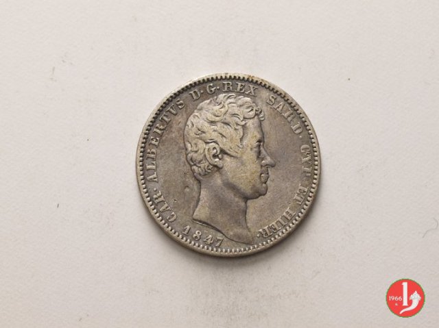 1 lira 1847 (Torino)