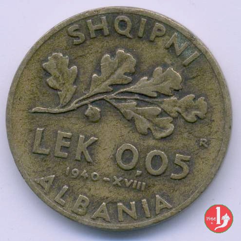 0,05 lek 1940 (Roma)