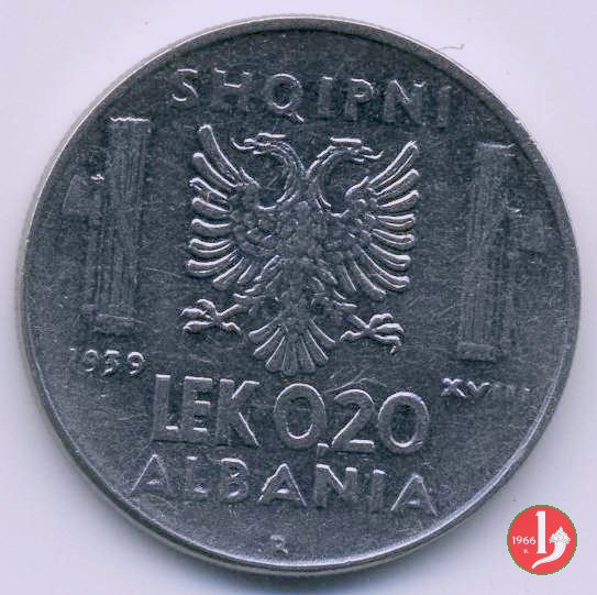 0,20 lek 1939 (Roma)