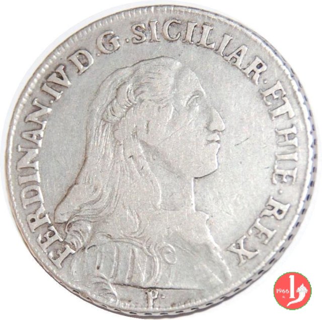 1/2 Piastra 5° tipo 1794 (Napoli)