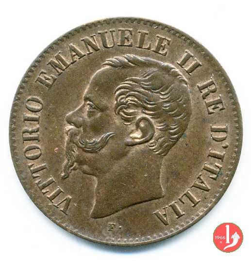 2 centesimi 1861 (Milano)