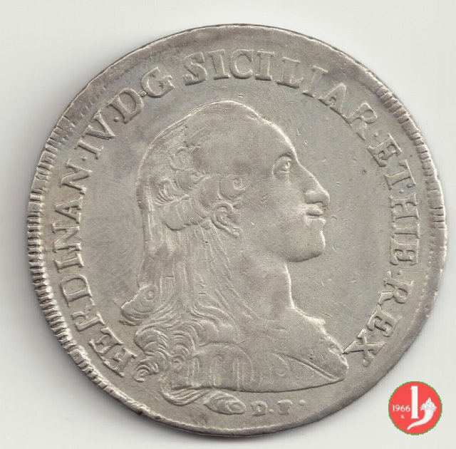 Piastra con stemma 2° tipo 1788 (Napoli)