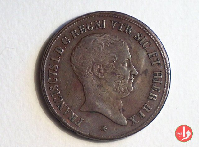 10 Tornesi 1825 (Napoli)