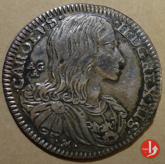 Carlino con stemma 1689 (Napoli)