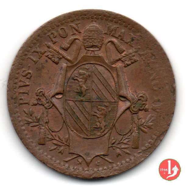 1/2 baiocco 1849 (Roma)