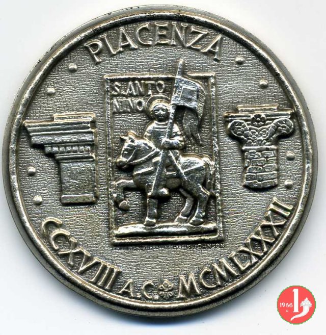2200° Fondazione di Piacenza 1982 1982