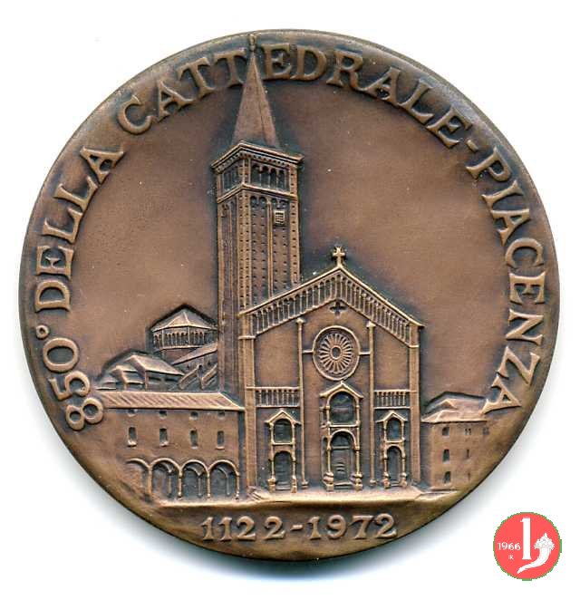 850° Cattedrale di Piacenza 1972 1972