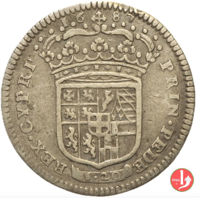 Lira I tipo 1687 (Torino)