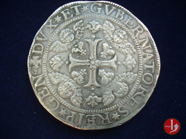 2 scudi (tipo largo) 1680 (Genova)