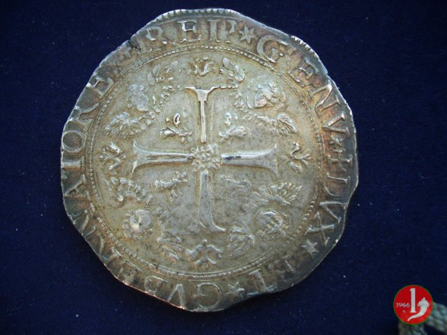 2 scudi (tipo largo) 1695 (Genova)