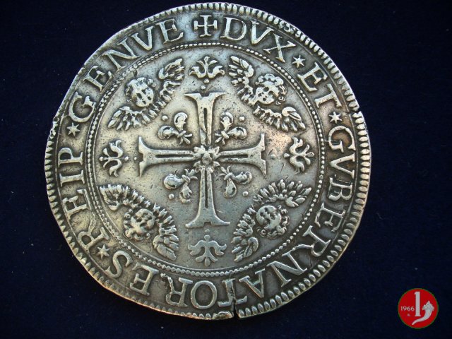 2 scudi (tipo largo) 1697 (Genova)