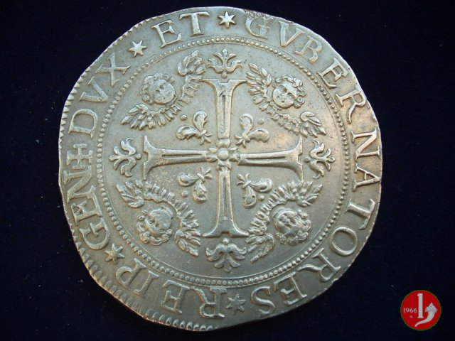 2 scudi (tipo largo) 1705 (Genova)