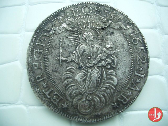 4 scudi (tipo largo) 1652 (Genova)