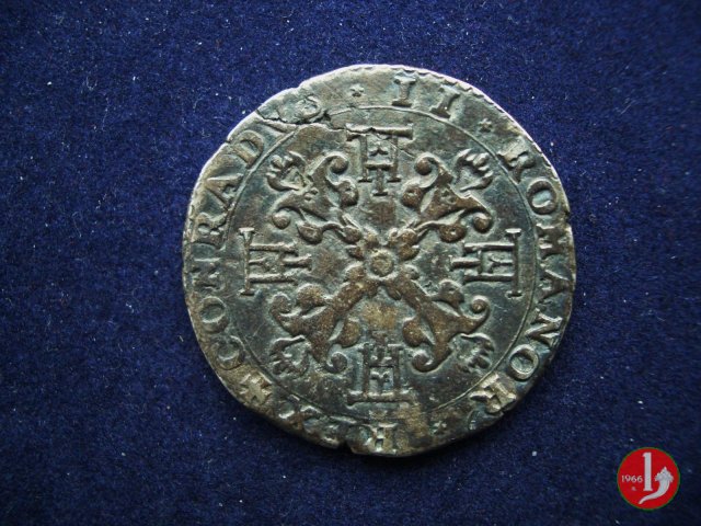 Testone della benedizione II tipo 1557 (Genova)