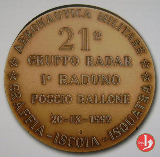 1° Raduno Nazionale del 21° Gruppo Radar 1992