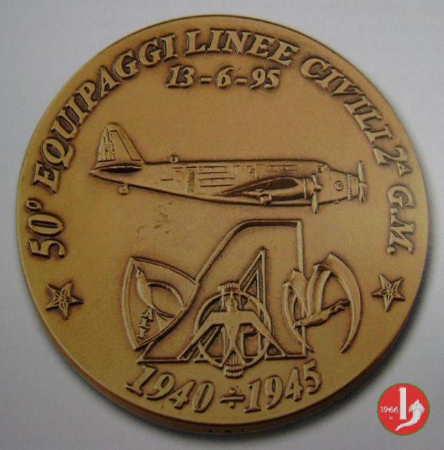 50° Anniversario degli equipaggi delle Linee Aeree Civili 1995