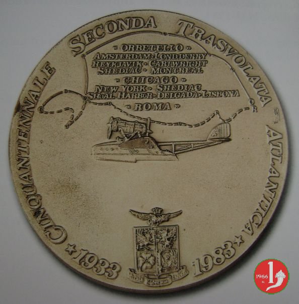 50° Anniversario della 2^ trasvolata atlantica 1983