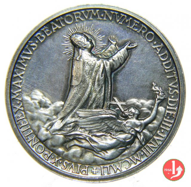 A. XIII -Beatificazione di Pio X -CM189 1951 (Roma)